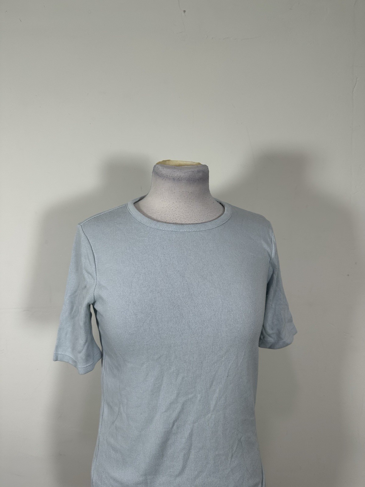 Ann Taylor Women’s Light Blue Color Short Sleeve Top Size S
