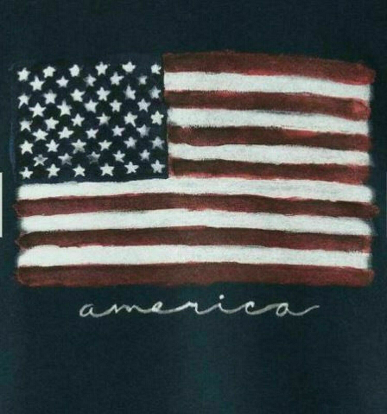 Galt Ladies American Flag USA Tee T-Shirt