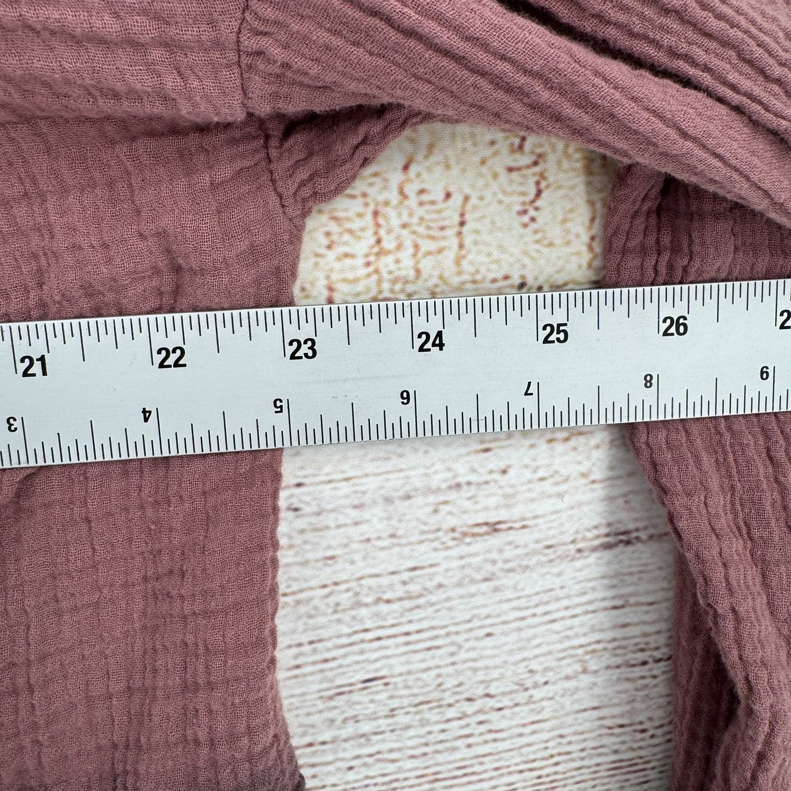 Pure Jill Shirt Womens Medium Petite Purple Tie Dye Button Front Cotton Top