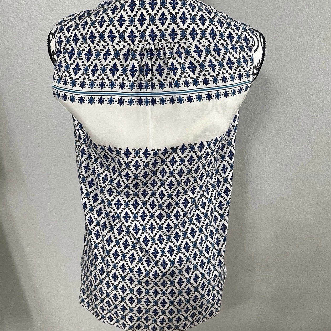 Derek Lam Kara Silk Sleeveless Blouse