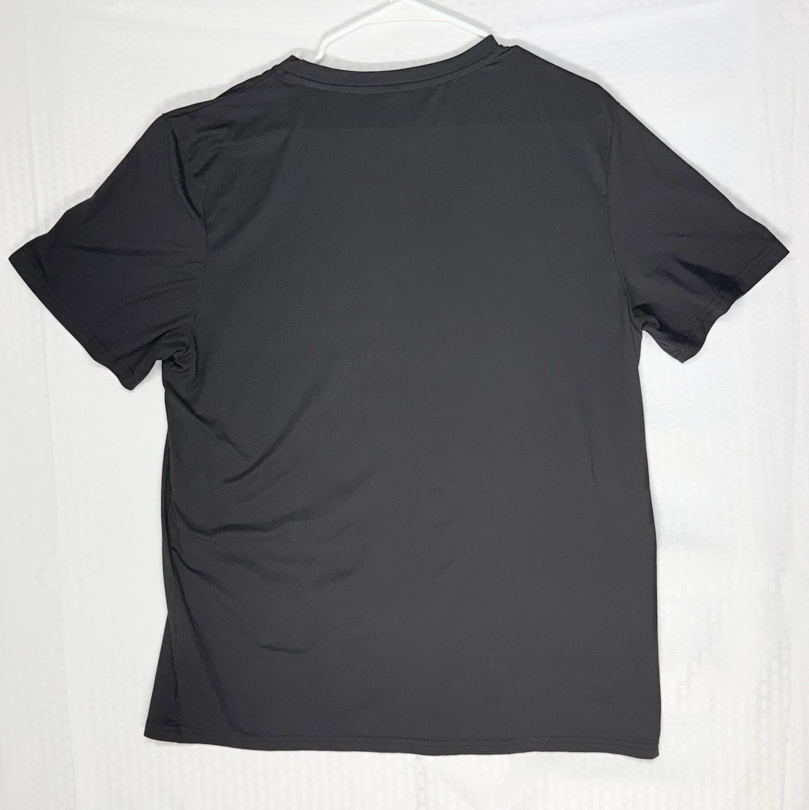 ROMWE XL PHANTOM Ghostface Horror Graphic Print Black Crew Neck Tee Polyester