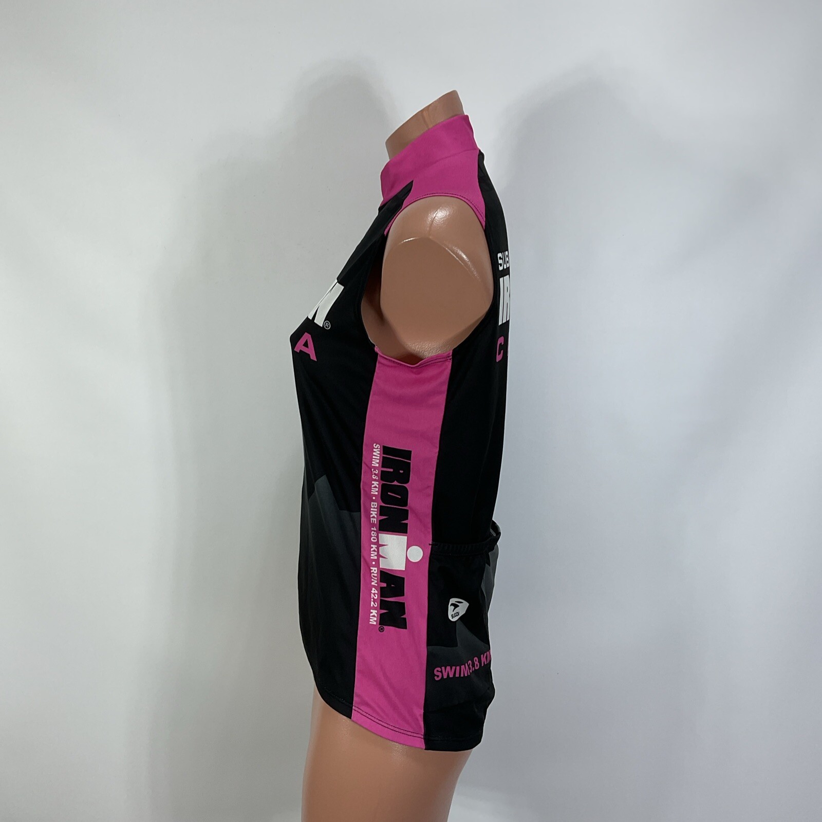 Sugoi Women’s Sleeveless Cycling Jersey Subaru Ironman Canada Sport Size S