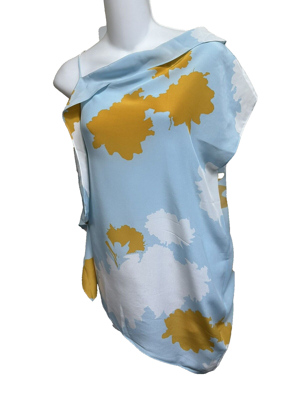 3.1 Phillip Lim Asymmetrical Draped Silk tunic Top~2~Gorgeous