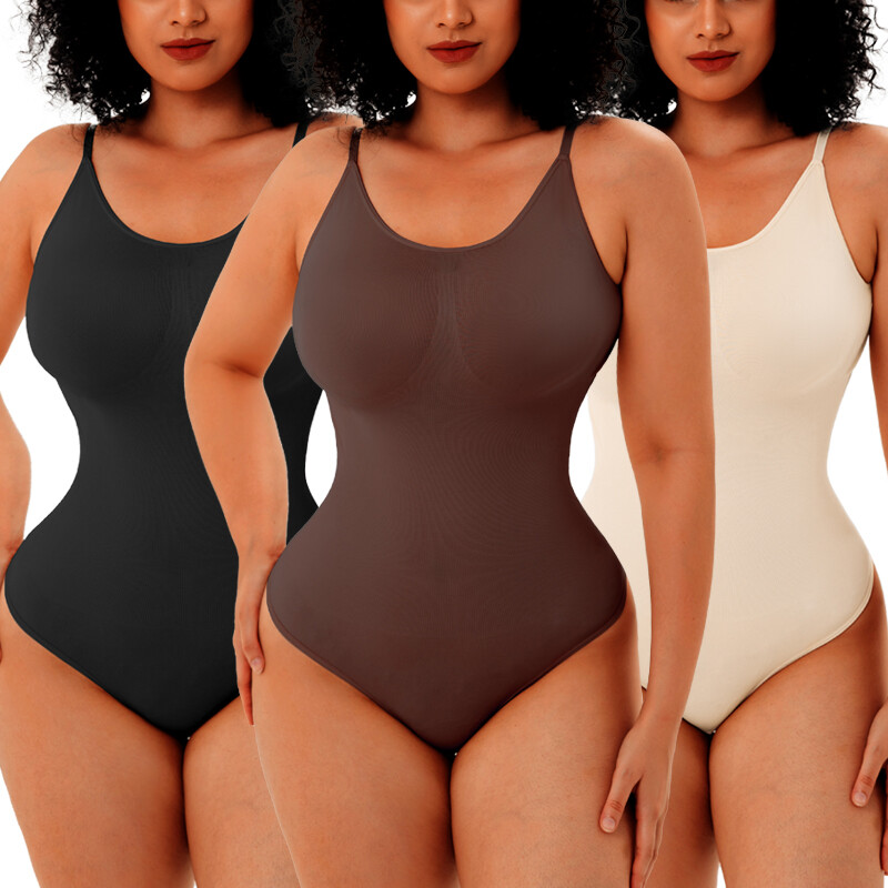Fajas Colombianas Reductoras Levanta Cola Post Surgery Full Body Shaper Girdle