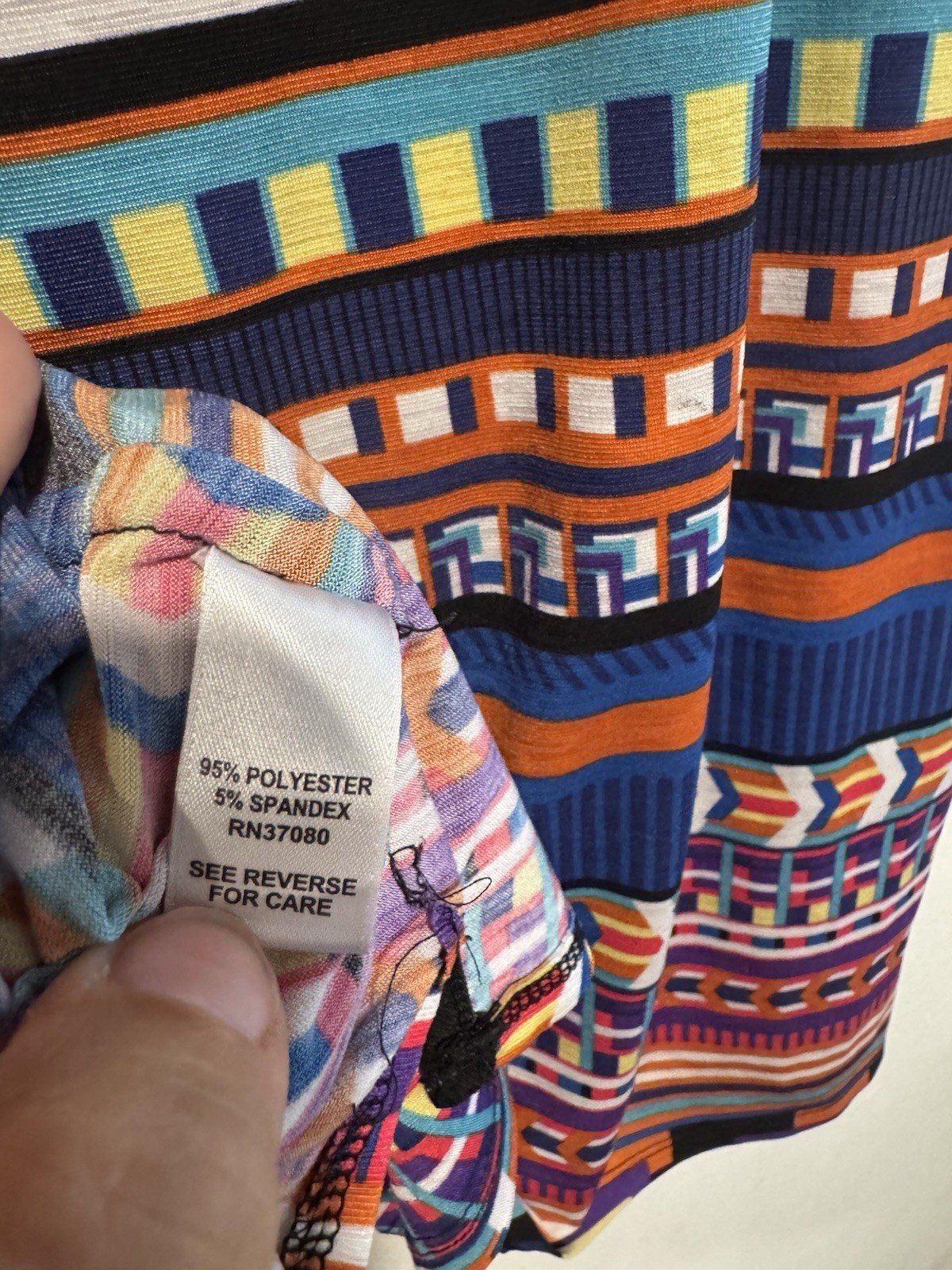 Cato Geometric Tribal Aztec Top Shirt Adult Women’s Size Medium