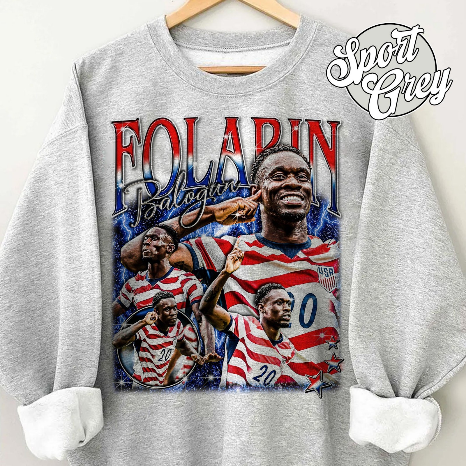 Folarin Balogun Bootleg Rap Style Vintage Comfort Colors Shirt
