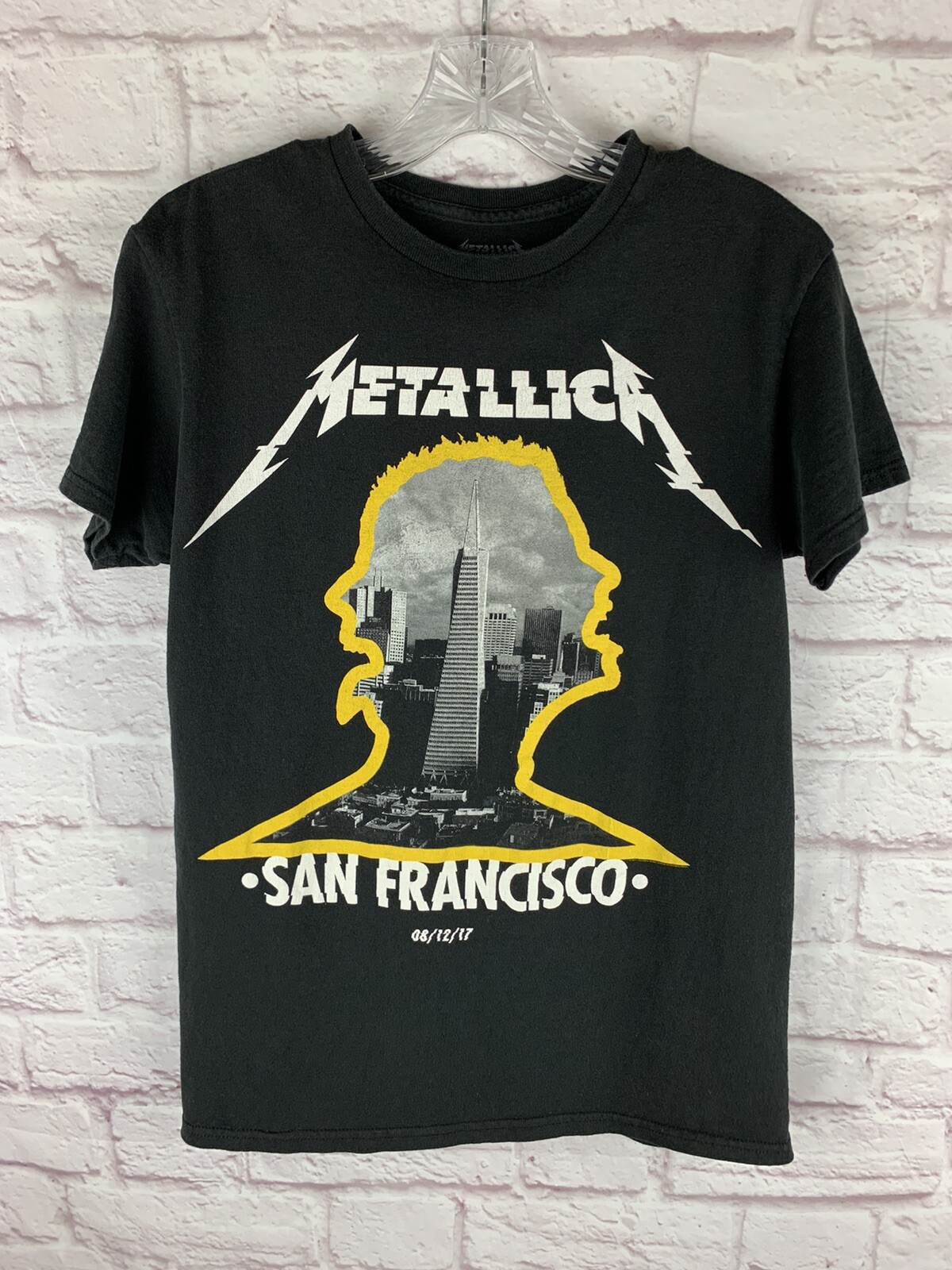 Metallica 2017 San Francisco 8/12/17 Tour Concert Shirt size women’s small