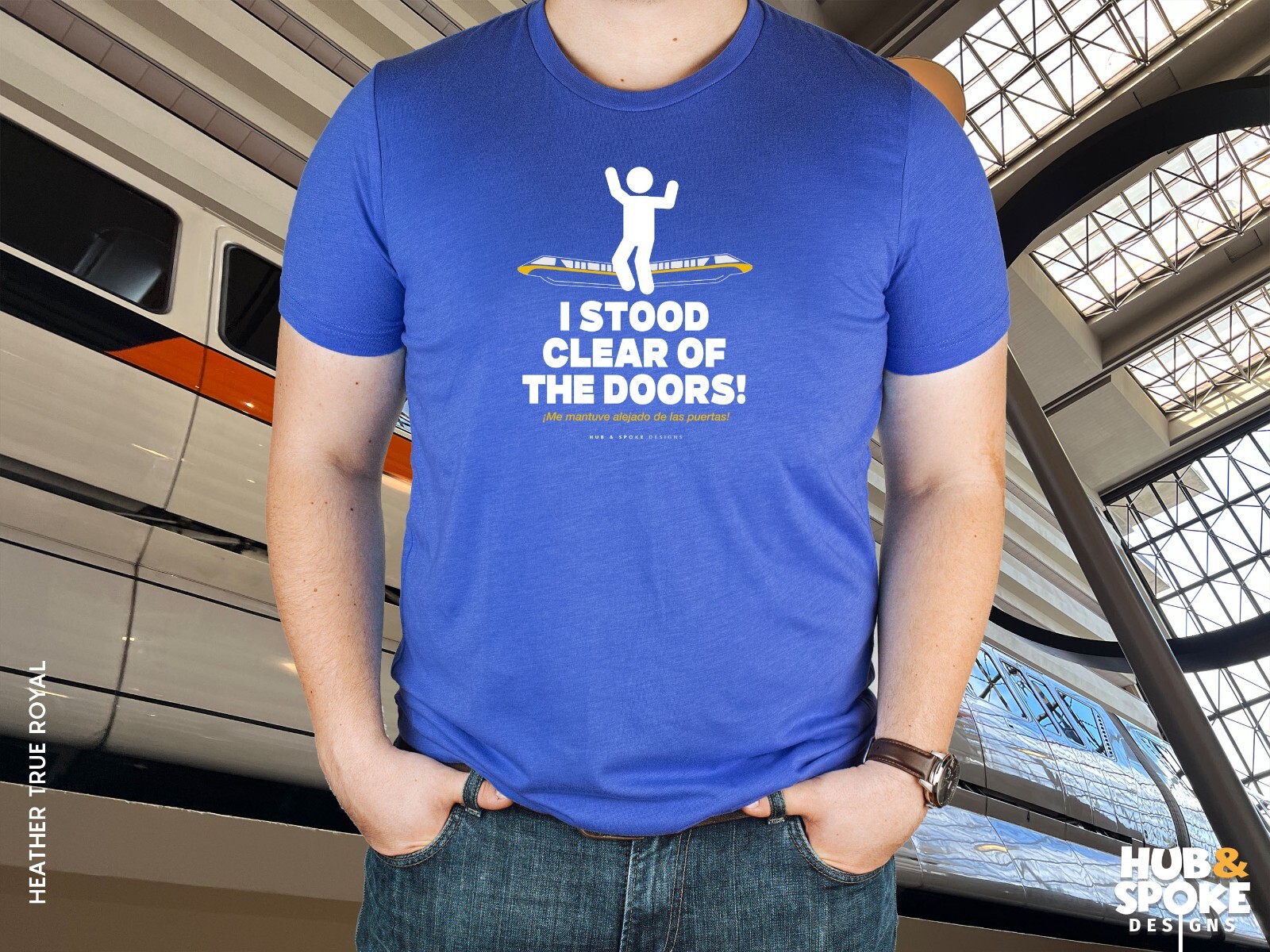 I Stood Clear of the Doors| T-Shirt | 6 Colors-Please Stand Clear-Funny Monorail