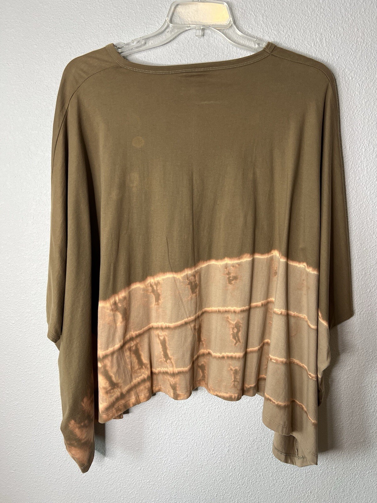 Inspiration Women’s Blouse One Size Tye Die Earthtones