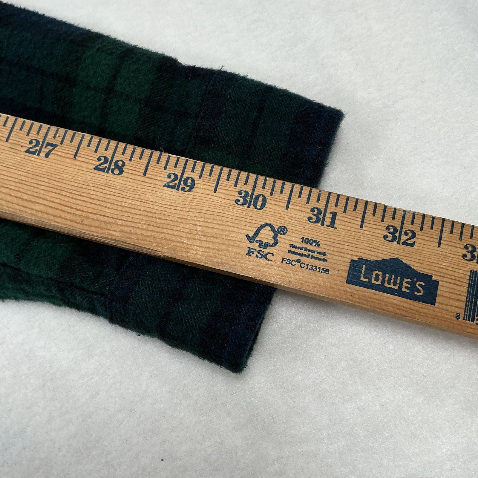 L.L.Bean Flannel Women Medium Blackwatch Plaid Relaxed Fit Button Up 100% Cotton