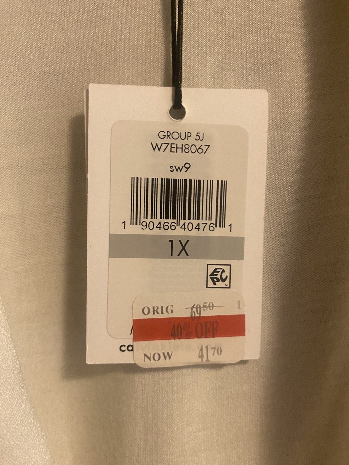 Calvin Klein | Mix Media Sleeveless Top Size Size XL
