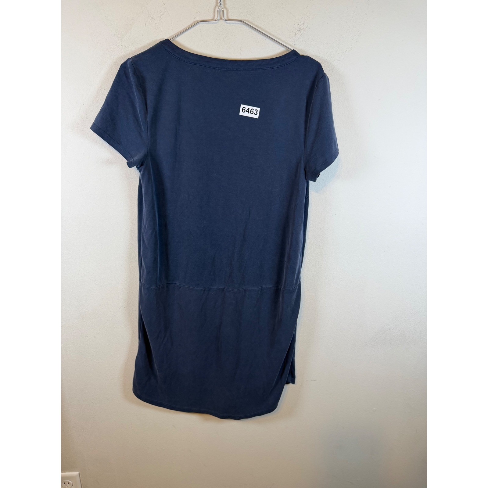 Tahari Womens Tunic Top Modal Blend Navy Blue Size S