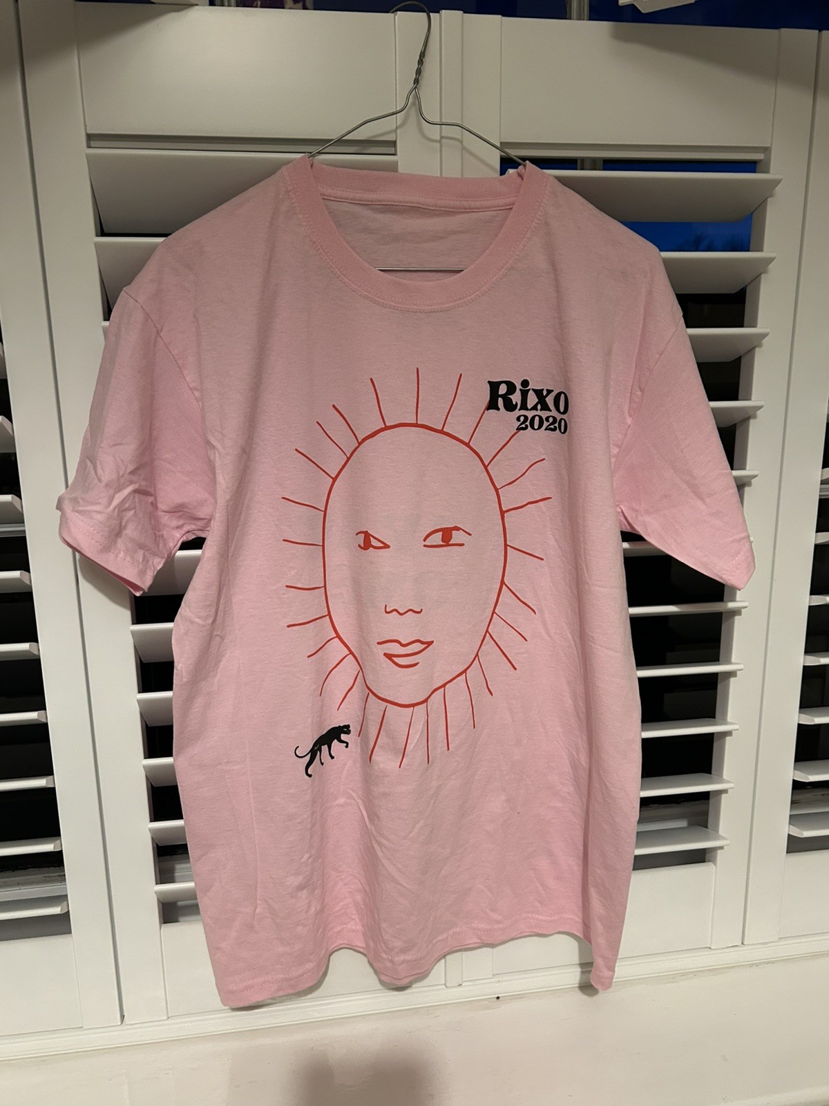 RIXO Ladies UK 16 XL Pink Crew Neck T-Shirt 2020 Unworn Without Tags