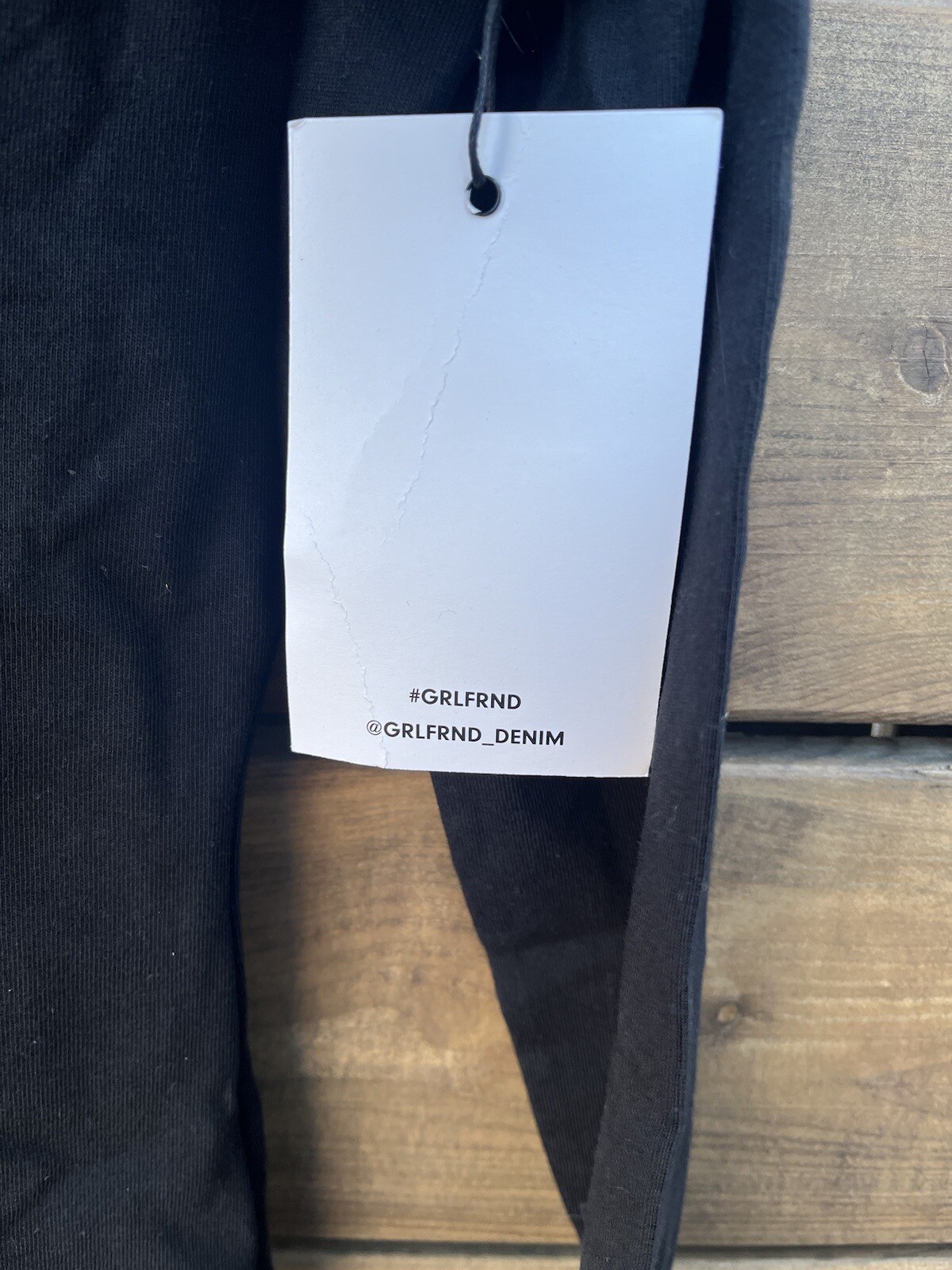 NWT Grlfrnd ‘Eryka’ V-neck long sleeve shoulder pad bodysuit, Black, XSmall
