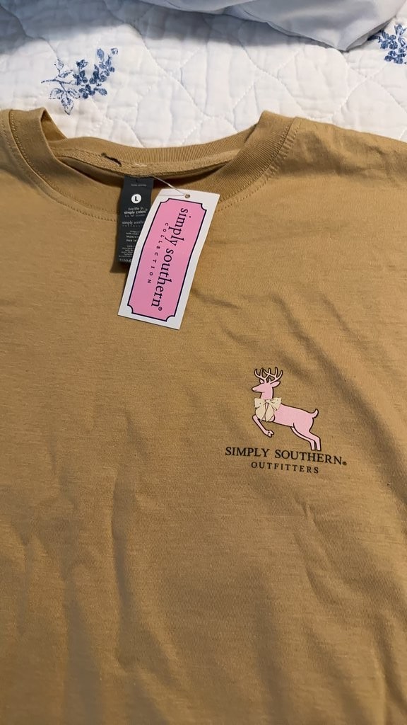 Simply Southern Long Sleeve T-Shirt with Deer Graphic