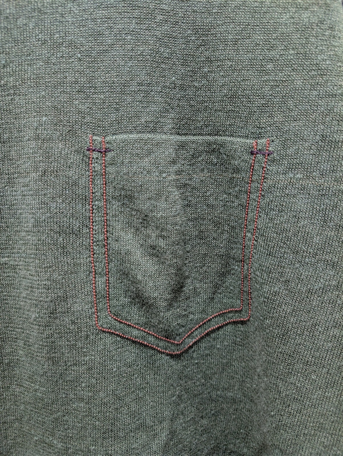 Brunello Cucinelli Linen Blend Monili Bead Long Sleeve Knit Top Green – Size S