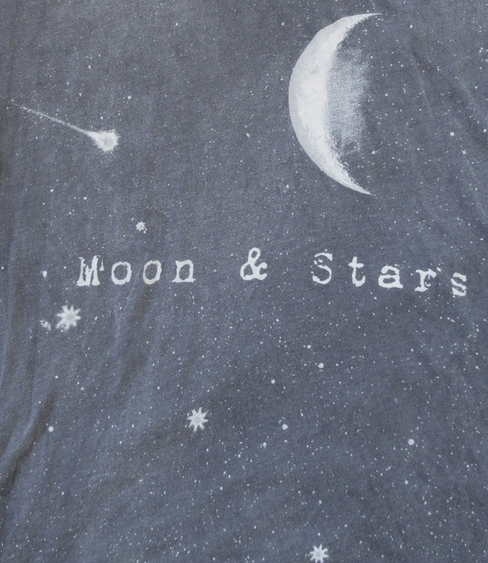 Magnolia Pearl Ozzy Moon & Stars Print Cotton Jersey Francis Oversized Pullover
