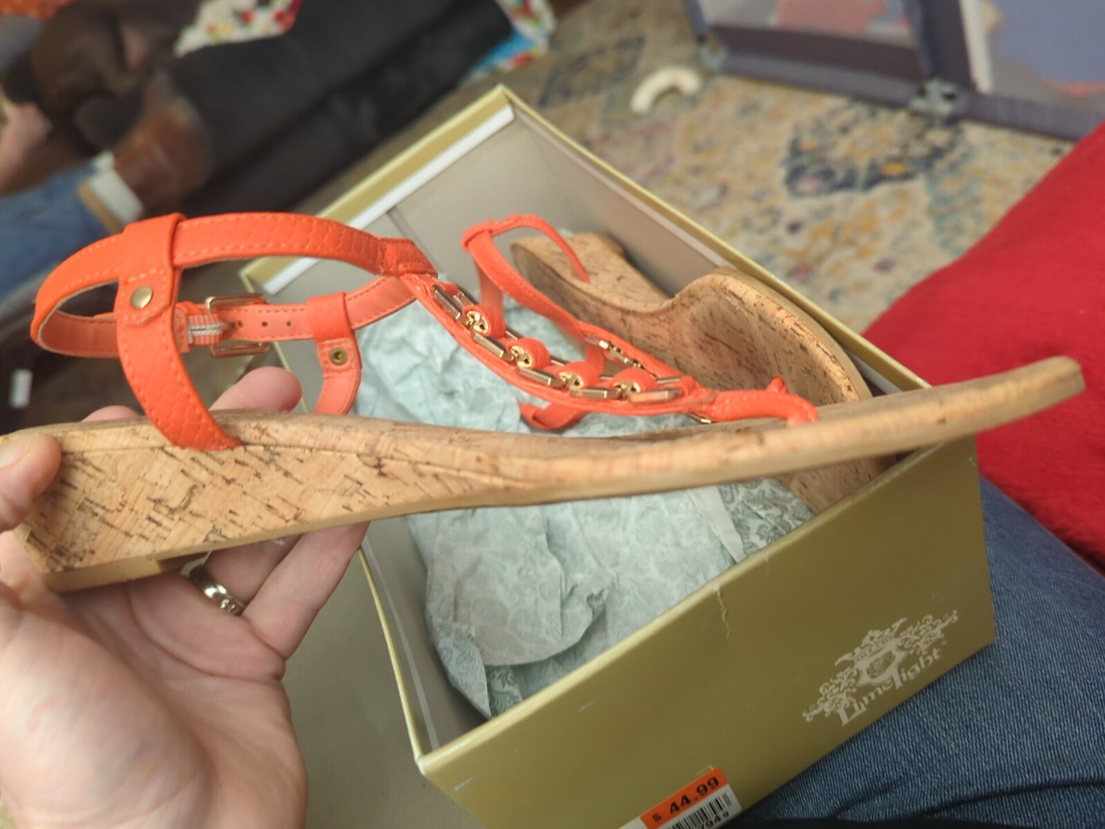 Lime Light Woman’s Sandals Size 10