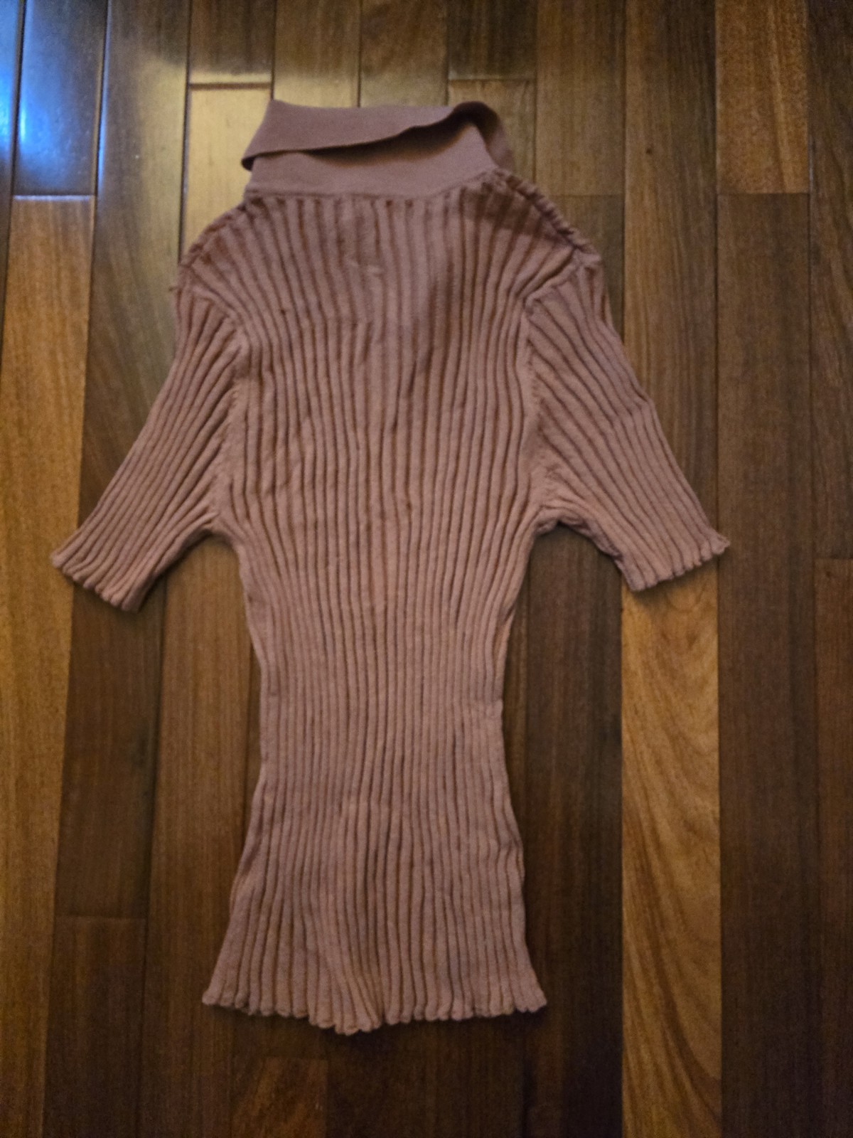Collar Ribbed Top 525 AMERICA SIZE XS