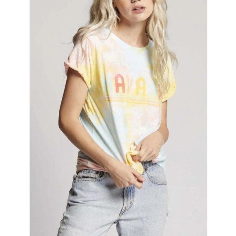 Recycled Karma “Havana Tie Dye Tropical Guacara” Tee – Size Medium (NWT)