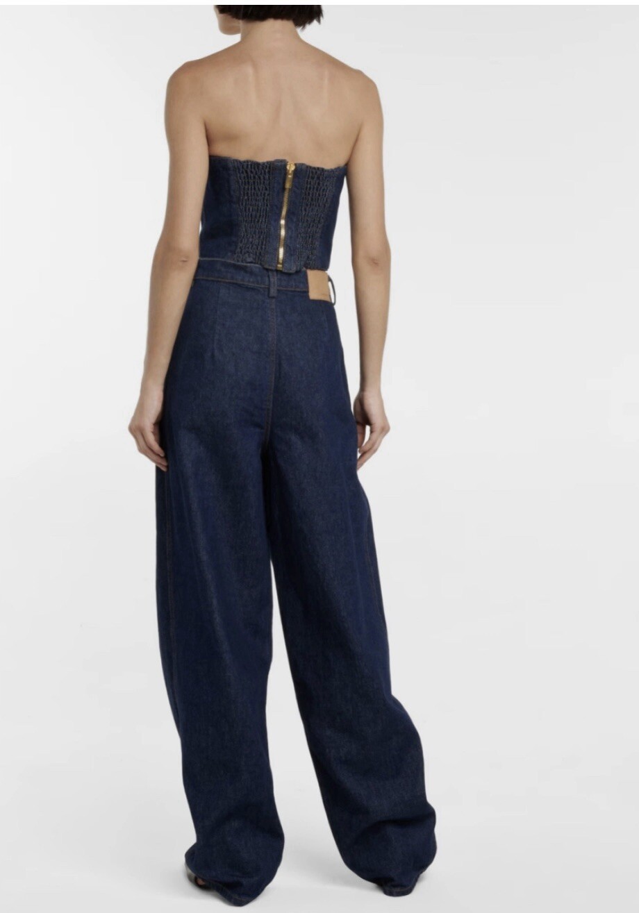 Magda Butrym Denim Corset/ Bustier. BNWT. FR36