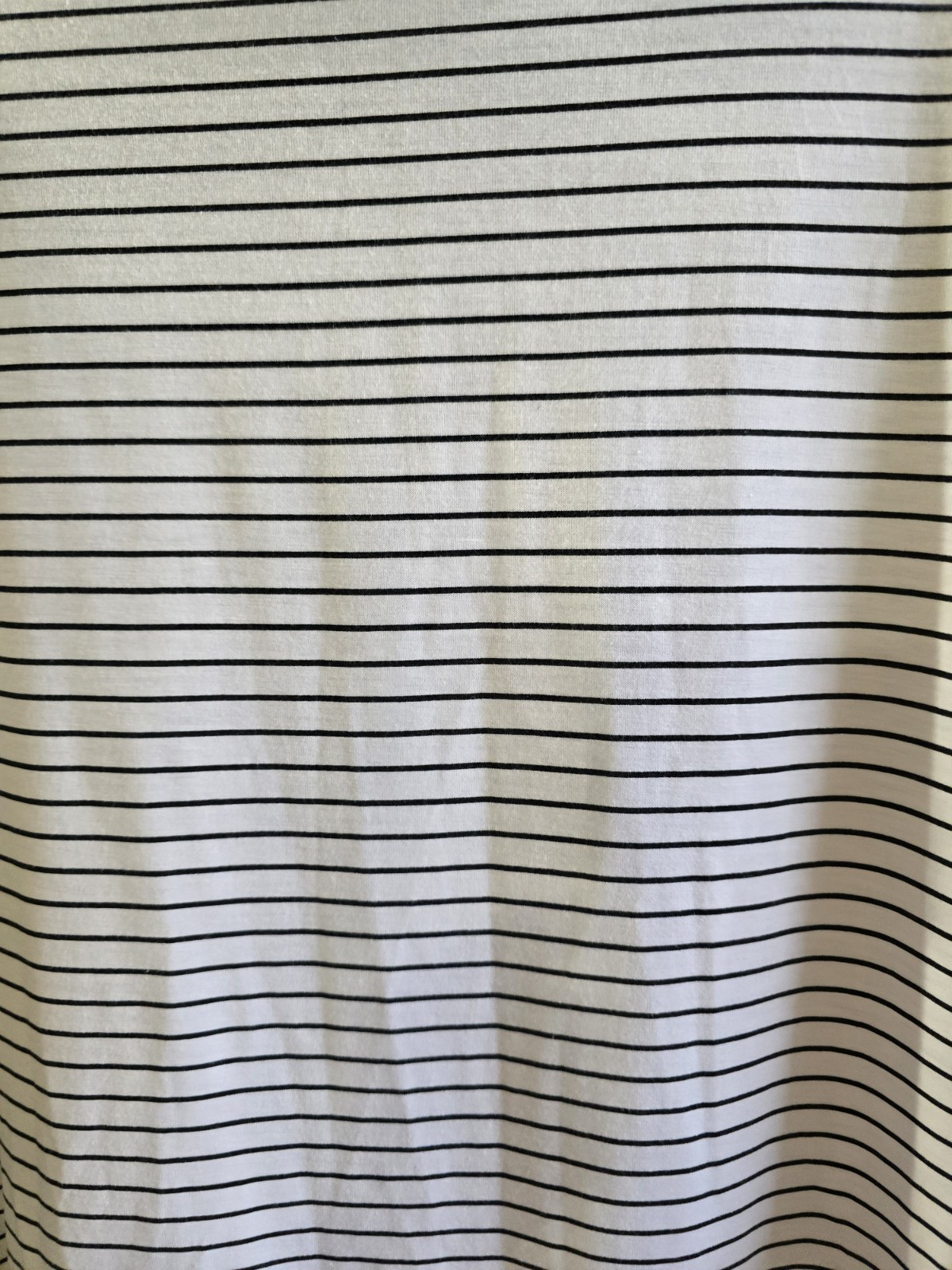 Women’s Harry Potter Sz XL Black White 3/4 Sleeve Stripes Pullover Blouse