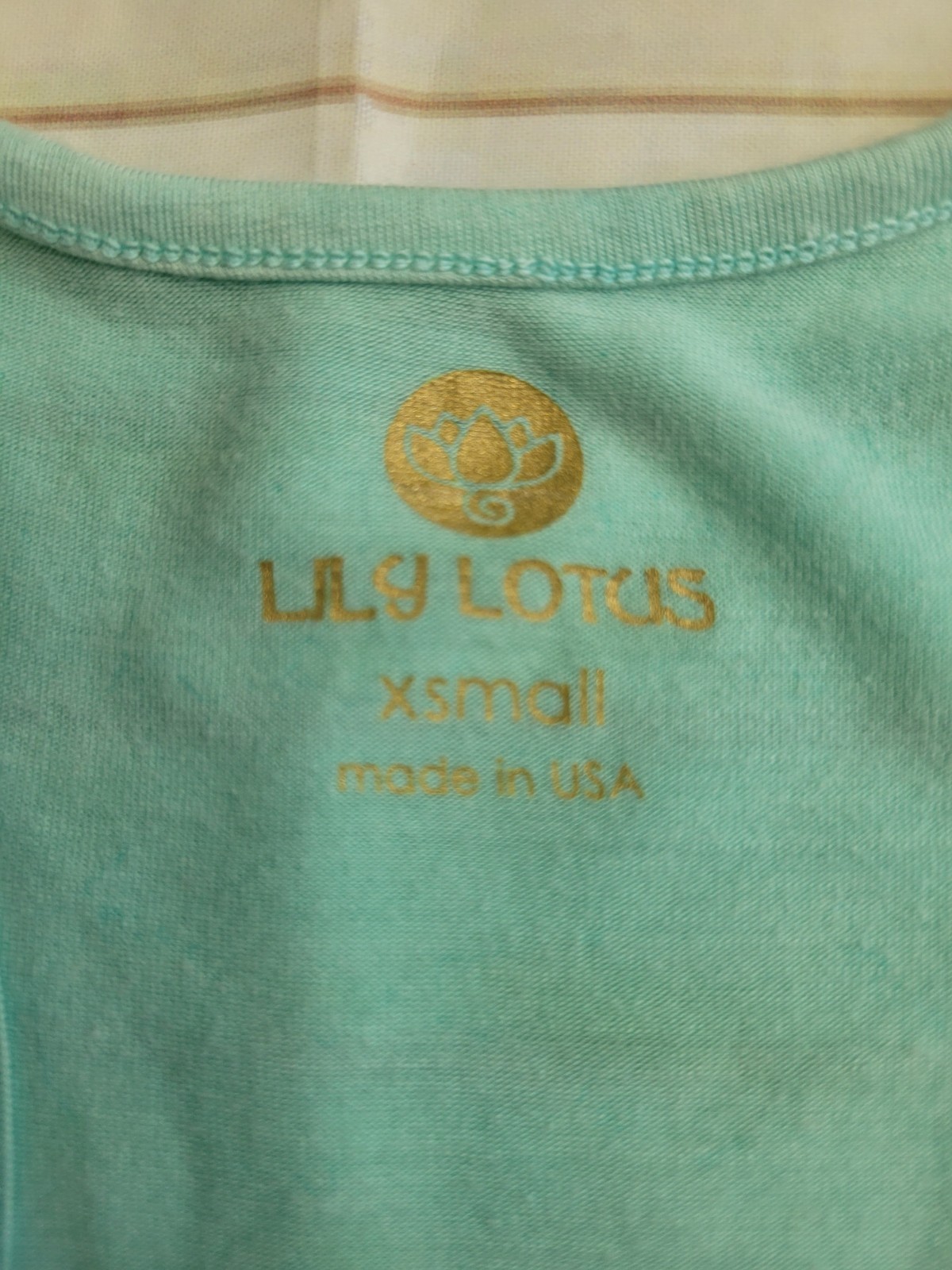 Lily Lotus Womens Blue Green Beige Tie Dyed Long Tank Top Size XS