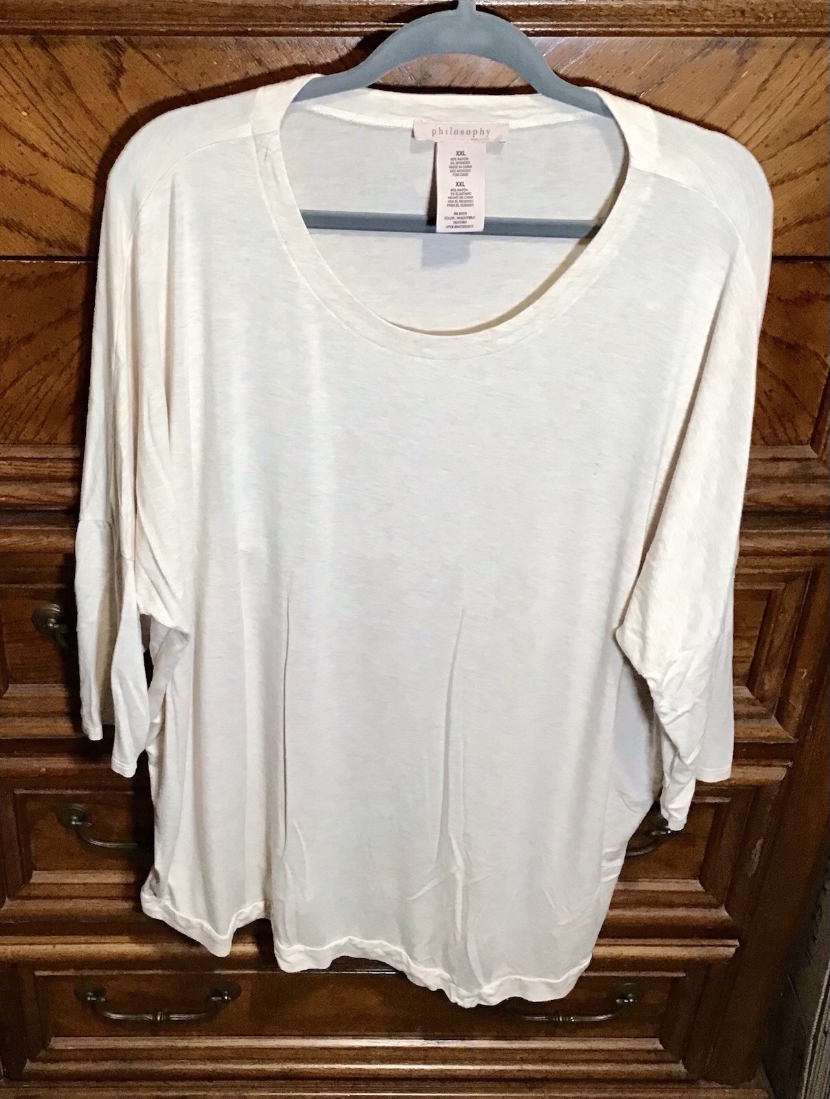 Philosophy S/S Tan Top Size XXL
