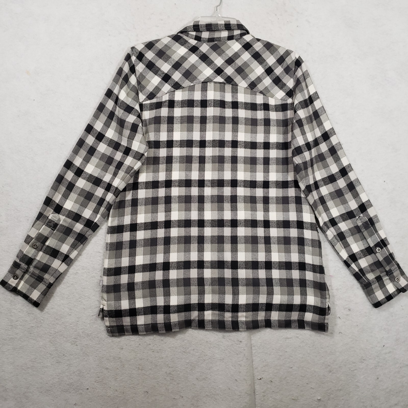 Outdoor Research Feedback Flannel Shirt Women’s Size Medium Storm Plaid New NWT