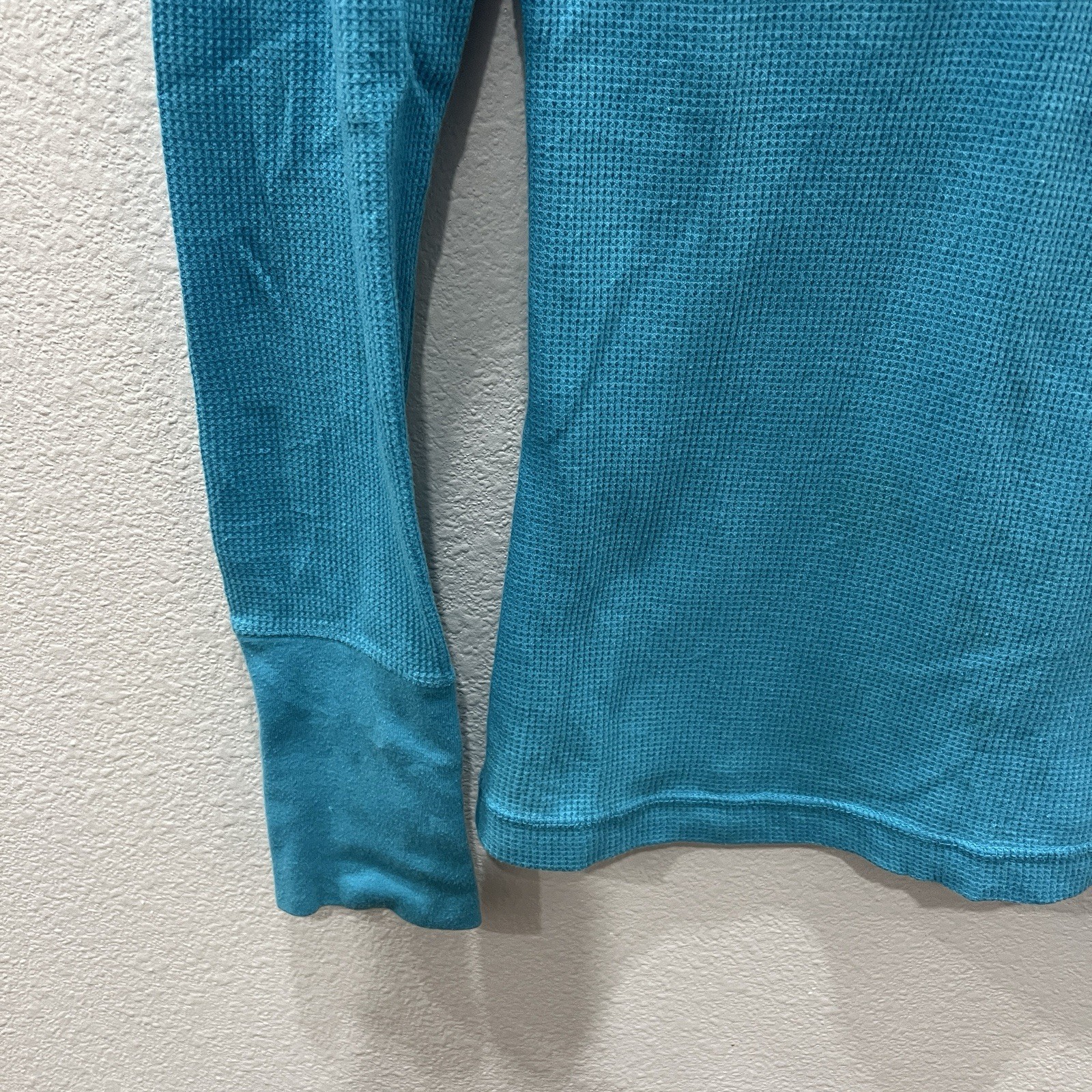 Aeropostale Vintage Y2K Ribbed Stretch Thermal Henley Bella Swan Indie Sleaze L