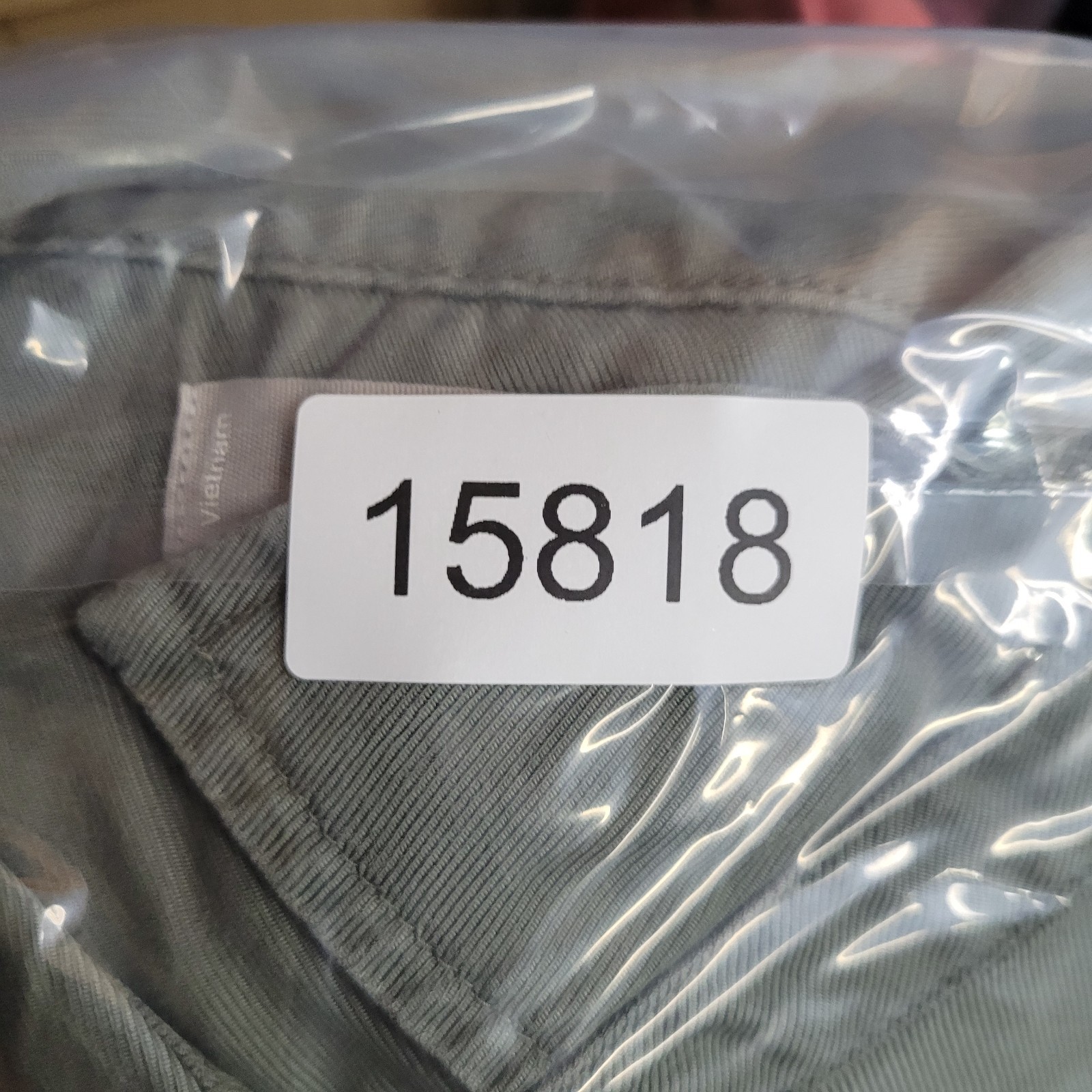 Everlane Womens M Olive Green Tencel Cotton Quarter Zip Utility Pullover Shirt