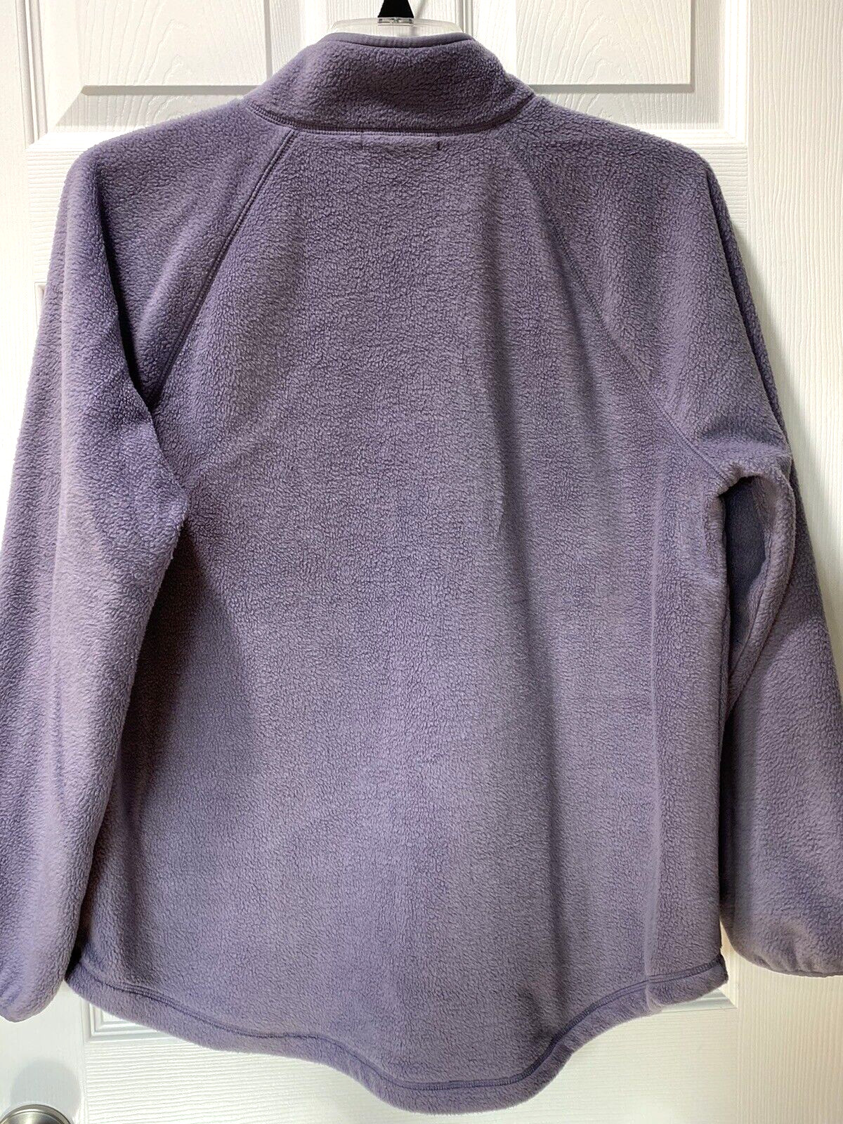 Sonoma Plush Top Long Sleeve Lavender Soft Polar Fleece Casual Work Size XL 