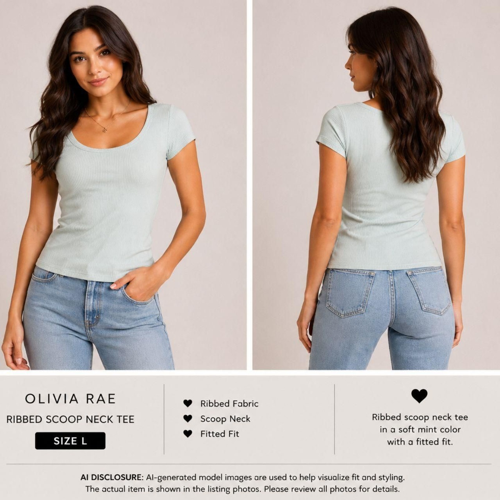 Unbranded Women’s Green and Blue Shirt