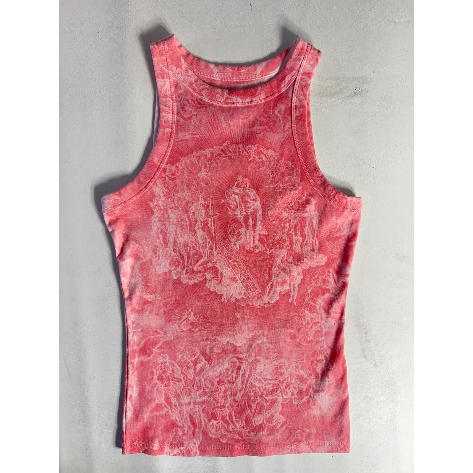 WLY The Last Judgement AOP Angel Renaissance All Over Print Tank Top Red XS