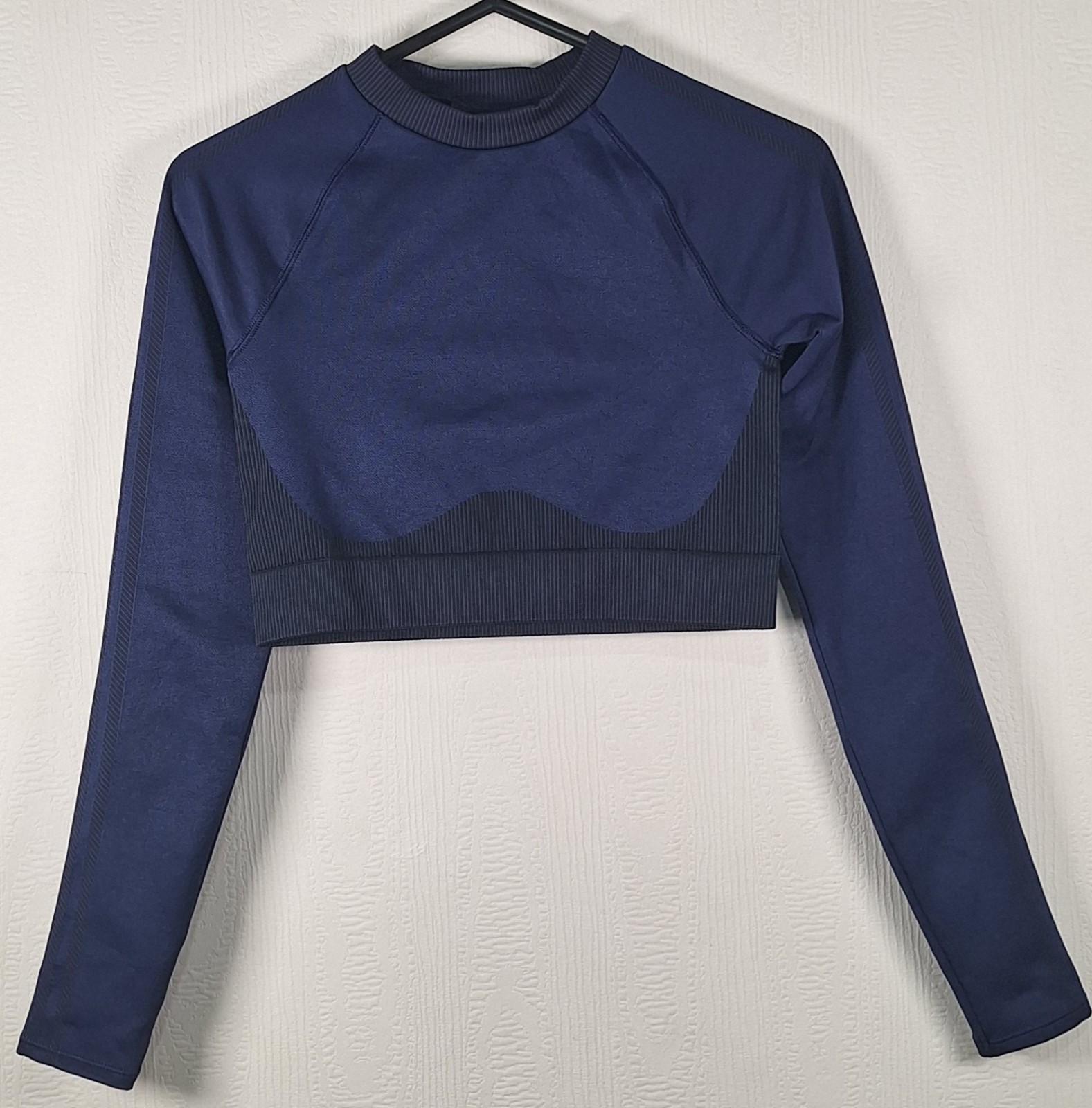Adidas x Ivy Park Crop Top Women’s, Navy Dark Blue Black, Size S (8-10), New