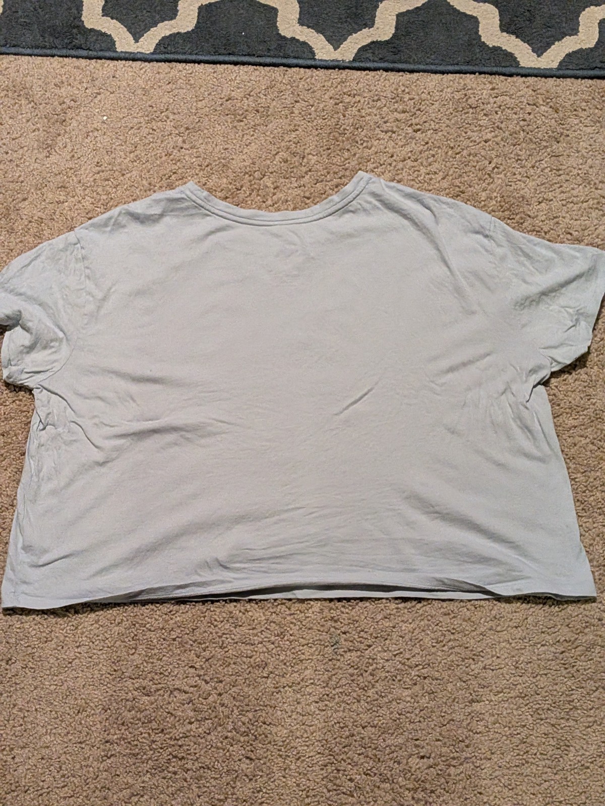 Saved By The Bell Women’s Tee Shirt Crop Top Blue Size 2X Plus