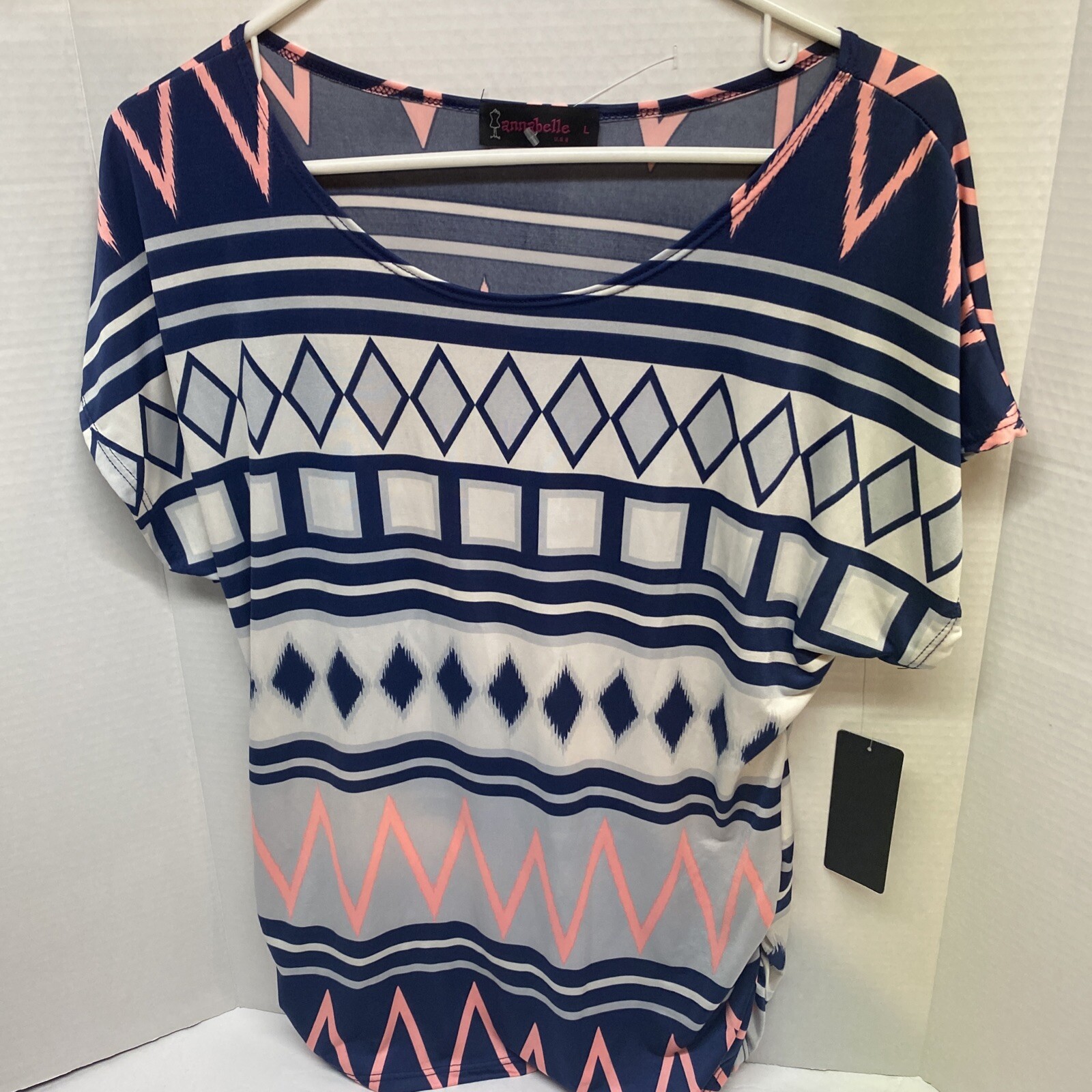Annabelle Shape Design Short Sleeve Lace Size L