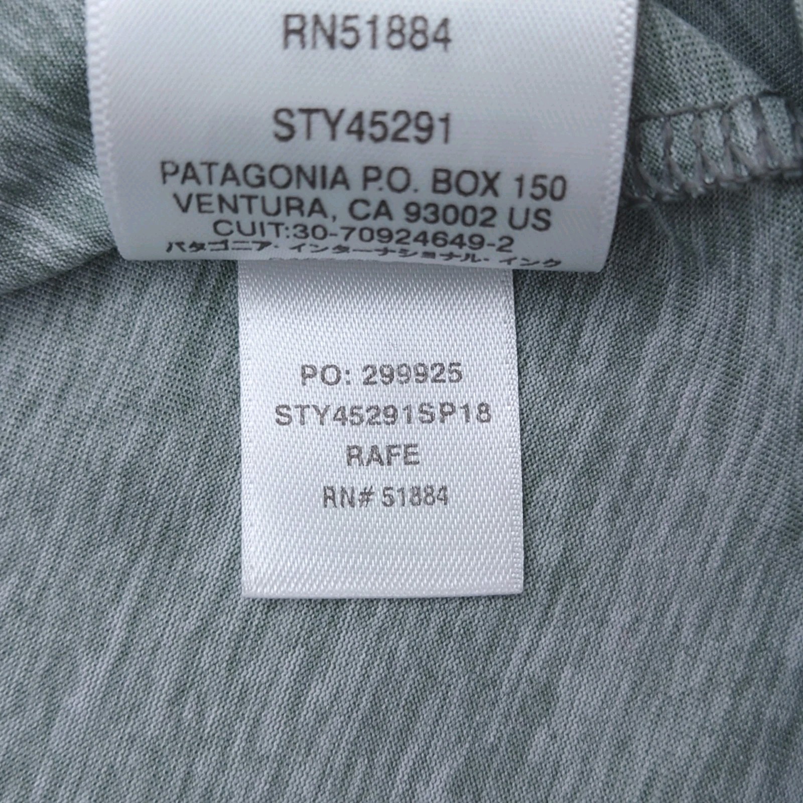 Patagonia Capilene Daily Graphic T-Shirt XS Gray Mountain Sunset Baselayer
