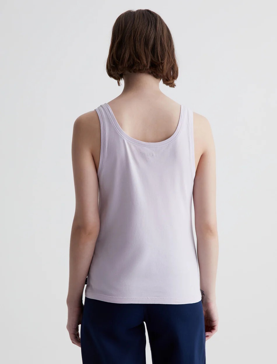 AG Adriano Goldschmied Esther Tank Orchid Lavender Lilac Size Small NWT NEW