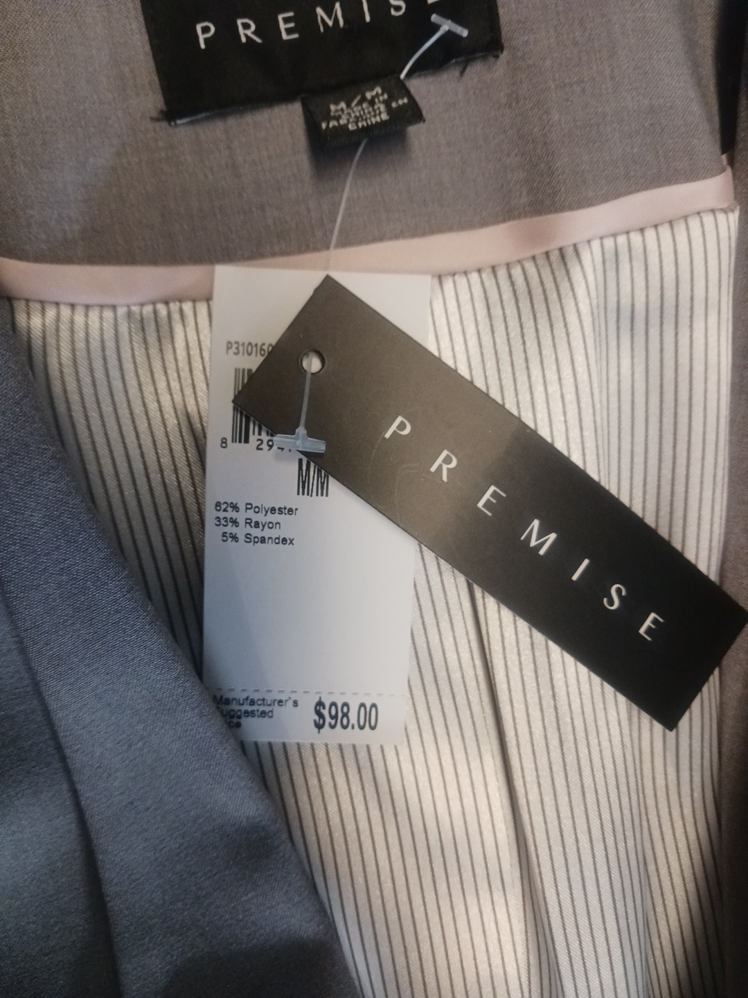 Premise Women .Blaizer .Size Medium RN.93178.made As Polyster Rayon Spandex Lini