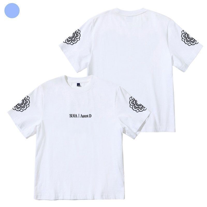 Kpop Bts SUGA AGUST D T-Shirt,Concert Same Style Cotton Bangtan Shirt Tee Gifts