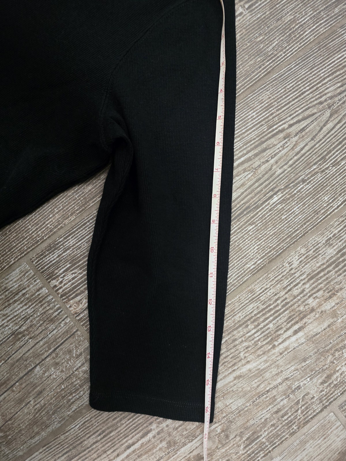 Liz Claiborne Women’s Black 95% Cotton 5% Spandex V-Neck Shirt, Excellent, Large