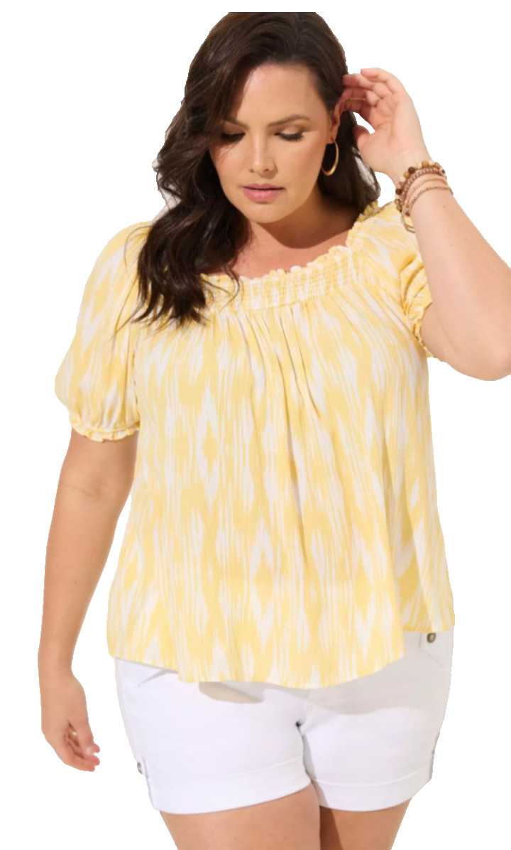 Torrid Peasant Blouse