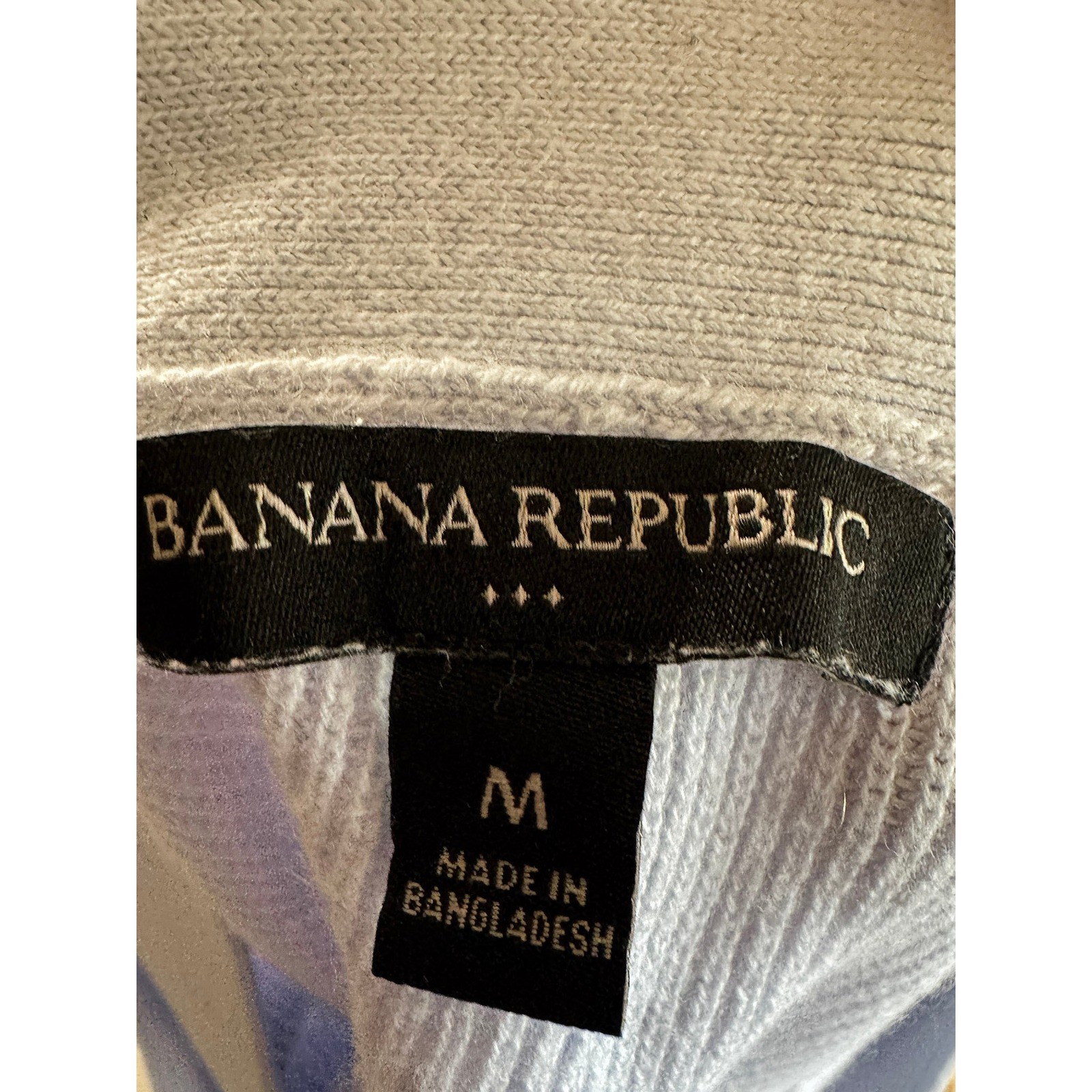 Banana Republic Knit Sweater Tank Top M Light Blue Square Neck Cross Back Size M