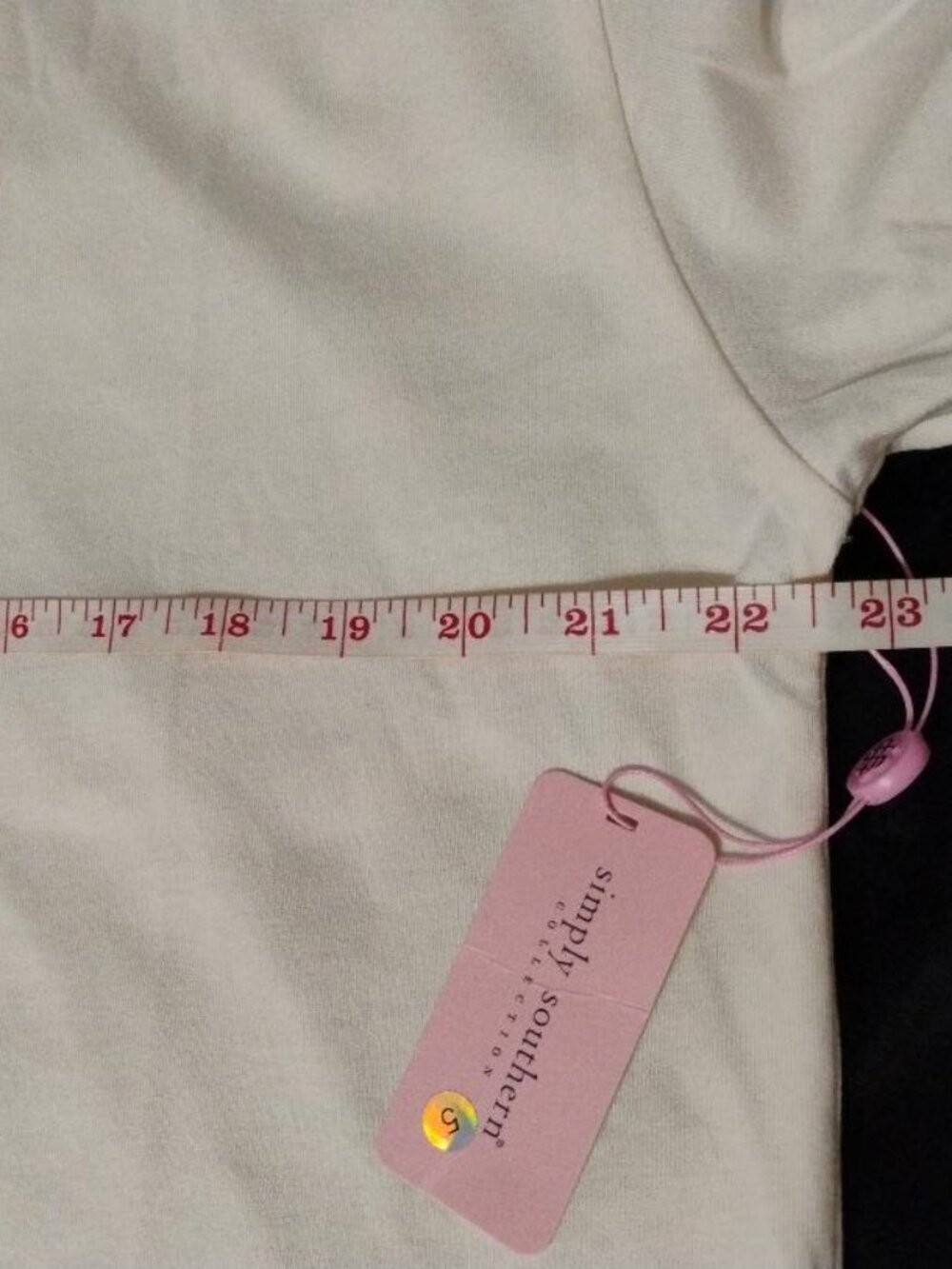 Simply Southern Short Sleeve Bow Top Size XXL NWT