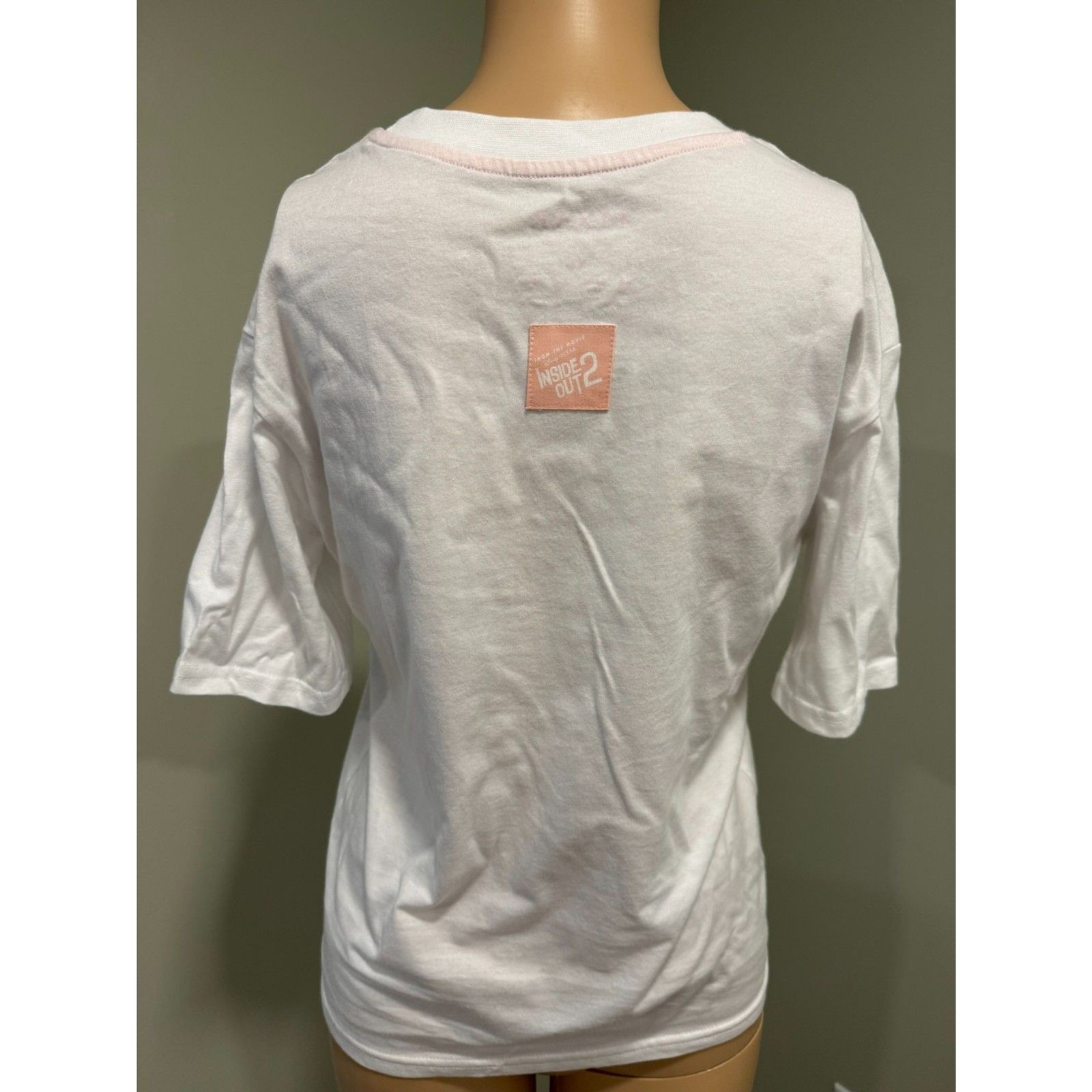 Disney Pixar Inside Out 2 Anxiety Big Head Logo T-Shirt