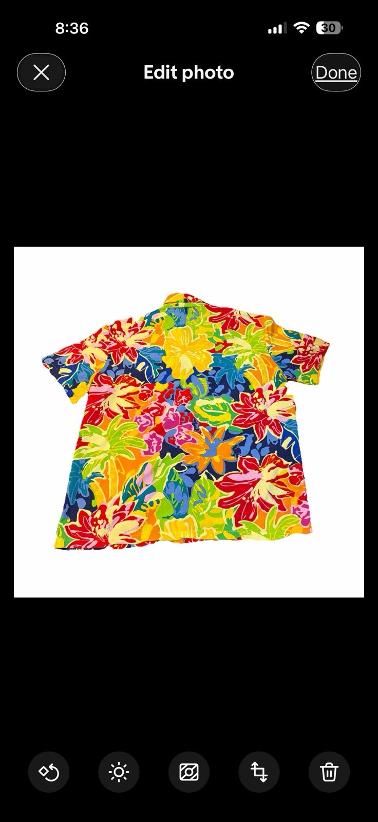 Unisex Bold. Bright. Unforgettable. Tropical, Beach, Vacation Shirt Size Small