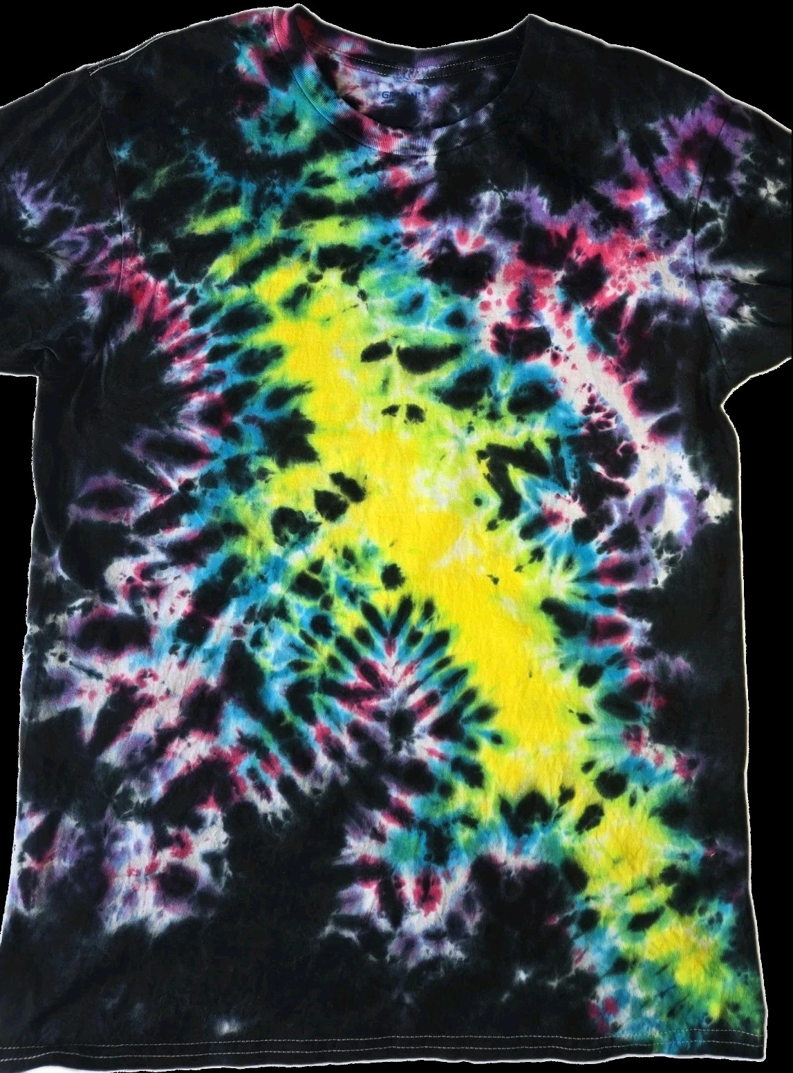 Adult Unisex Tie Dye Shirt Unique Nebula Design Made to Order