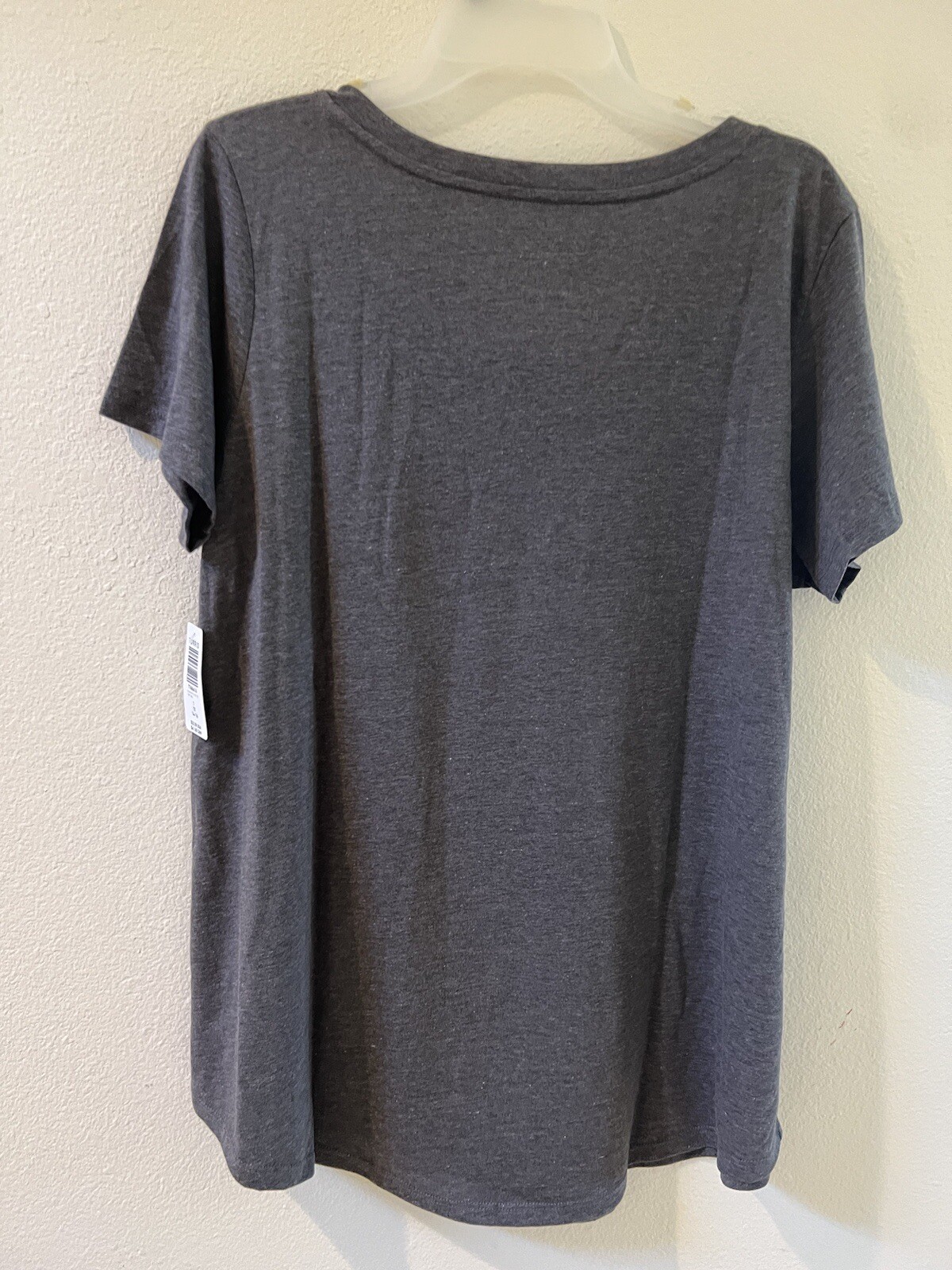 Torrid Women’s Plus Classic Fit V-neck Gray Butterfly Tee various sizes