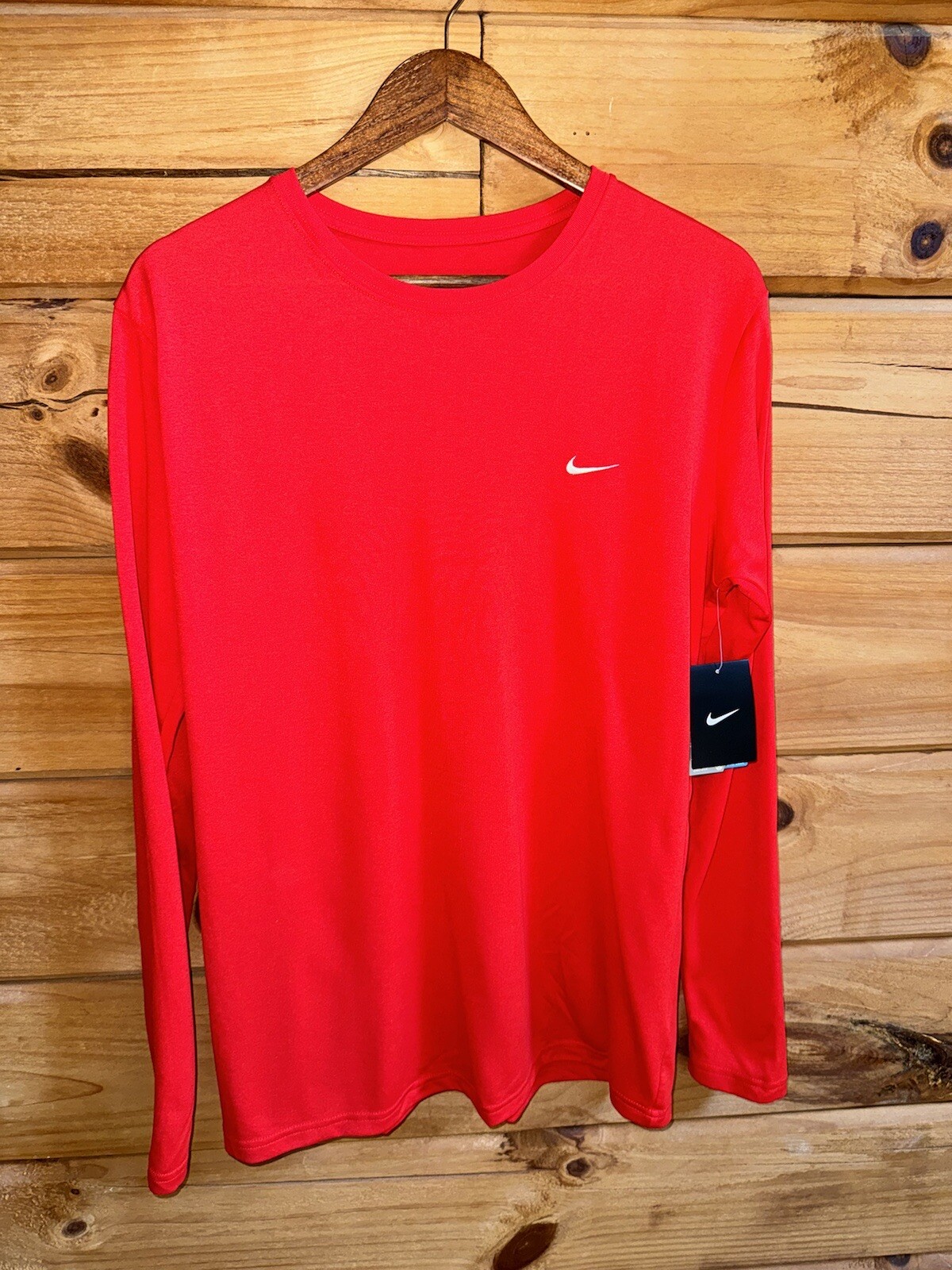 Nike Dri-Fit Long Sleeve Athletic Nike Tee Shirt Top Long Sleeve NWT Women XL